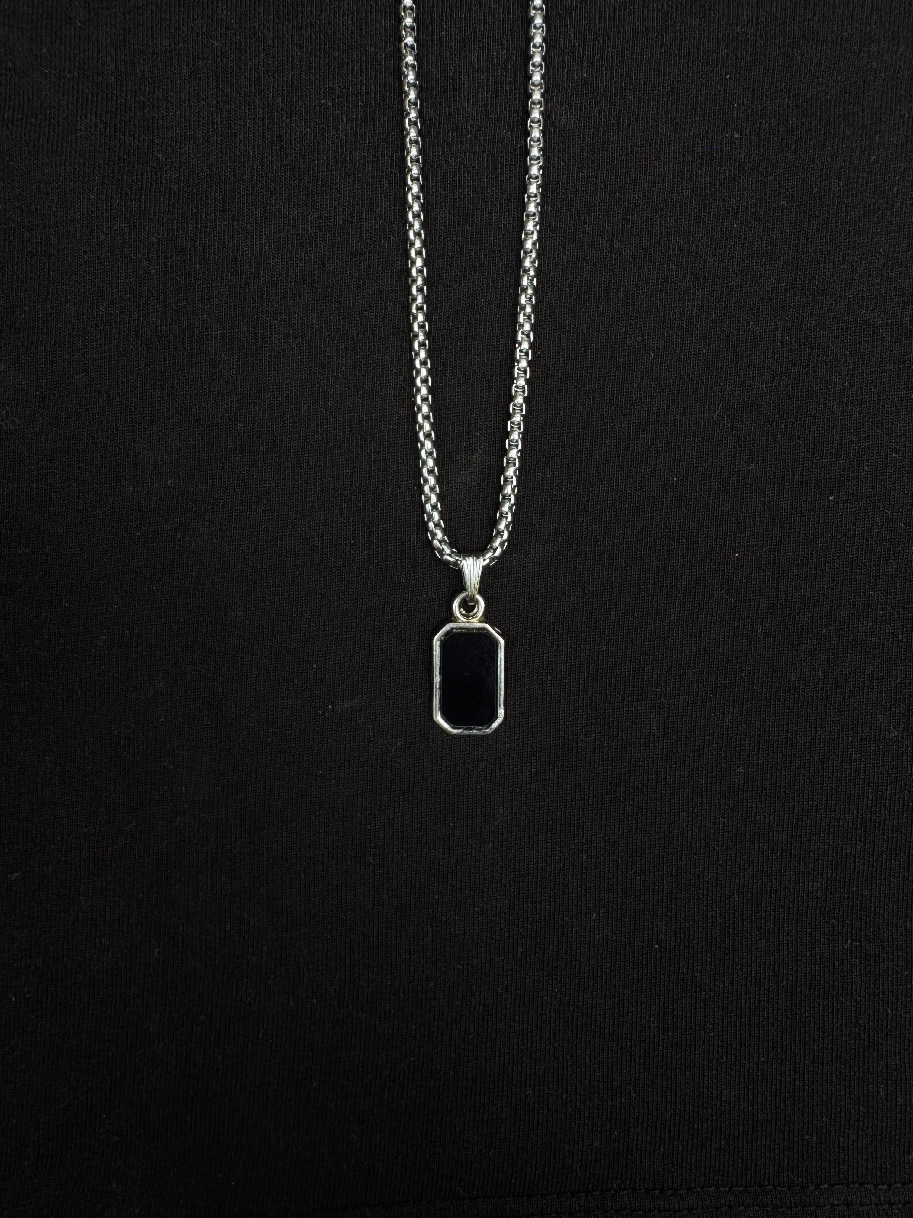 Dark Matter Onyx Portal Necklace |  CG-NEC-02